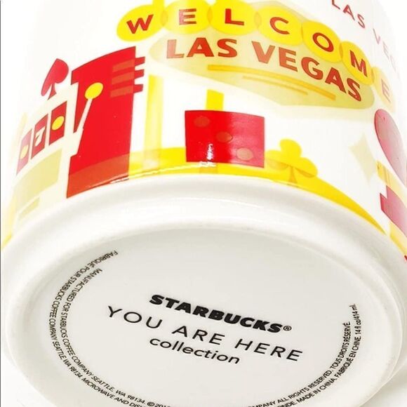 Starbucks Las Vegas Cup Coffee Mug You Are Here Collection NWOB - Picture 3 of 3